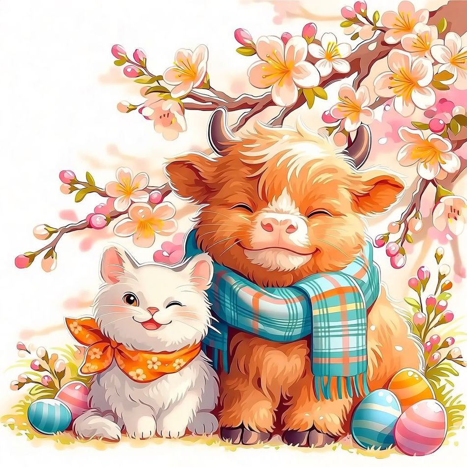 Art Craft Animals - GATYZTORY Kit Completo de Pintura de