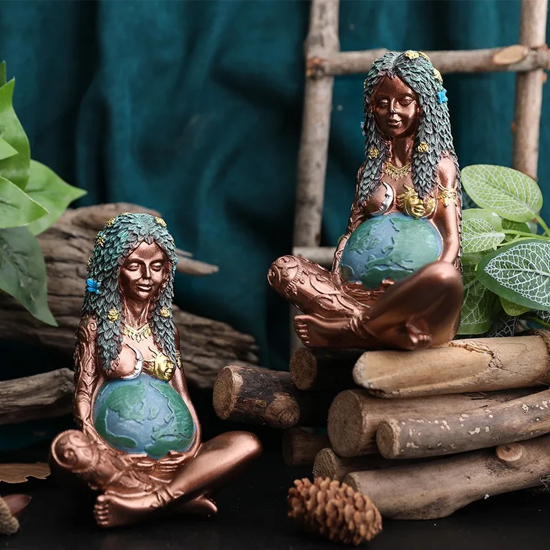 Art And Craft For Mother'S Day - Estatua de resina para el día