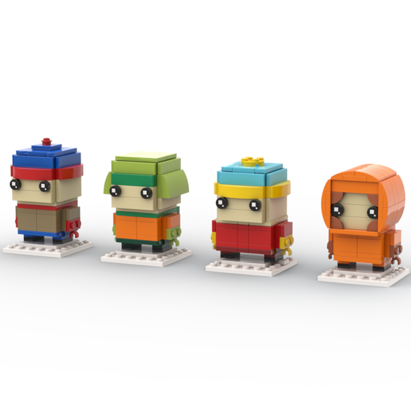 Art Craft Gift Ideas - 336 piezas MOC South Park BrickHeadz,
