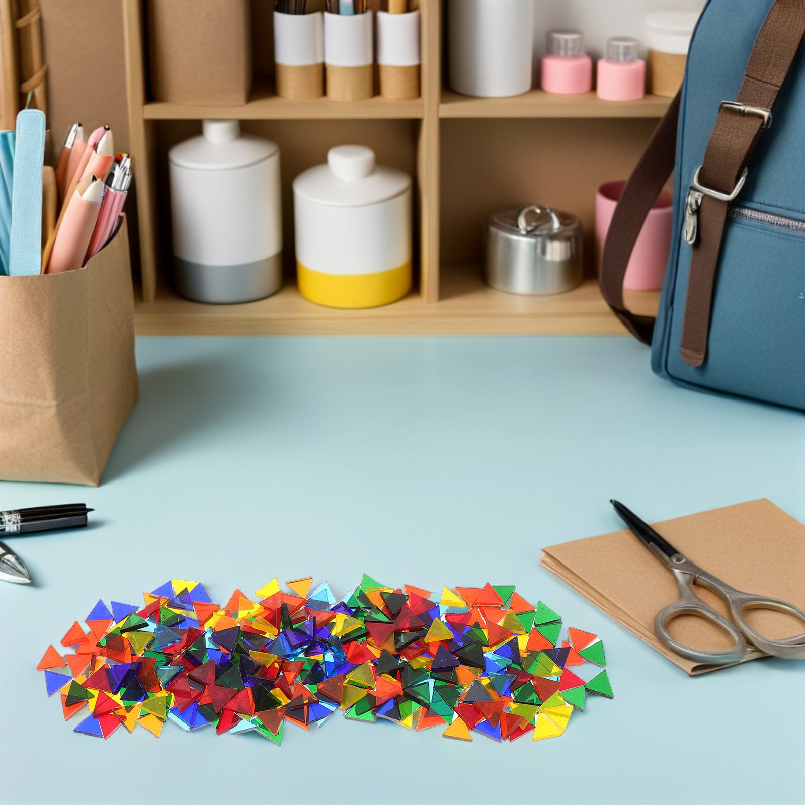 Art Craft Rainbow - 1 Bolsa de Mosaicos de Mica