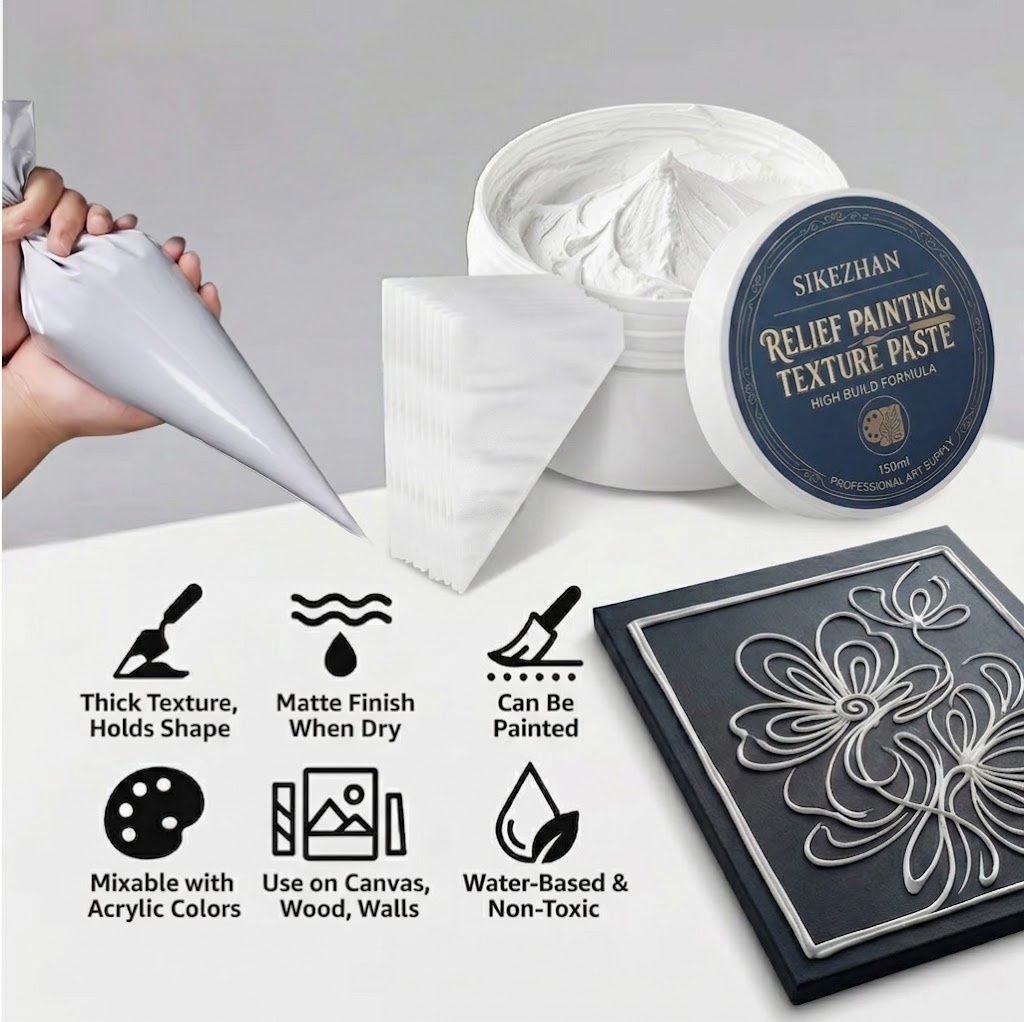 Art Craft Building - Kit de 150ml de Pasta Texturizante