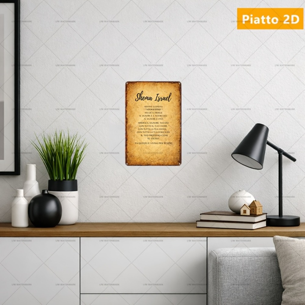 Art & Craft Be - CIFBUY Letrero Metálico Impermeable de 8x8