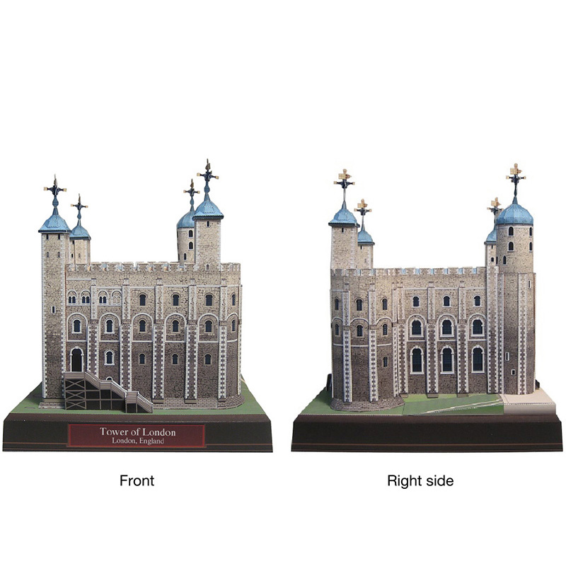 Torre de Londres del Reino Uni - Art Craft Building reseña y precio