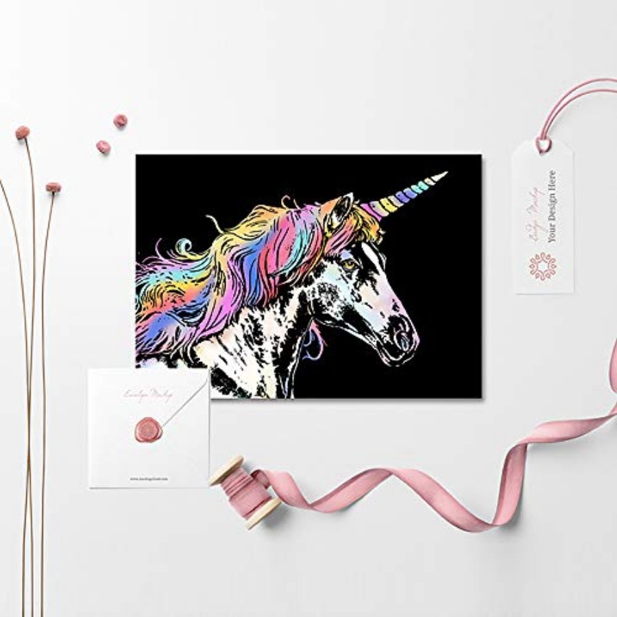 Papel para Rascar con Diseño d - Art Craft Rainbow reseña y precio