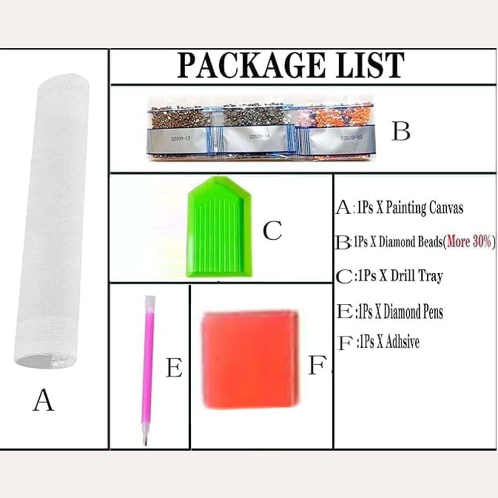 Kits de Pintura de Diamantes c - Art Craft Animals reseña y precio