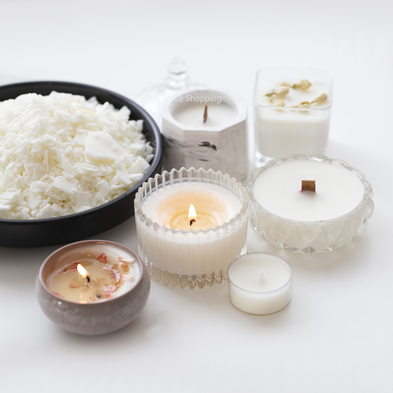 Cera de soja Natural pura para - Candle Making Wax reseña y precio