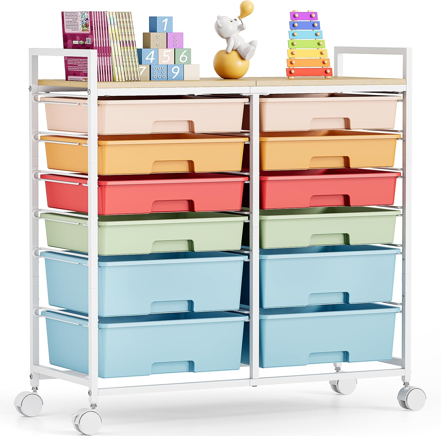 Carrito de Almacenamiento con  - Art Craft Rainbow reseña y precio