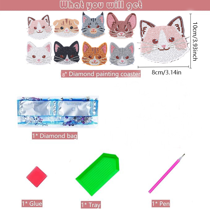 Set de Arte de Pintura de Diam - Art Craft Animals reseña y precio