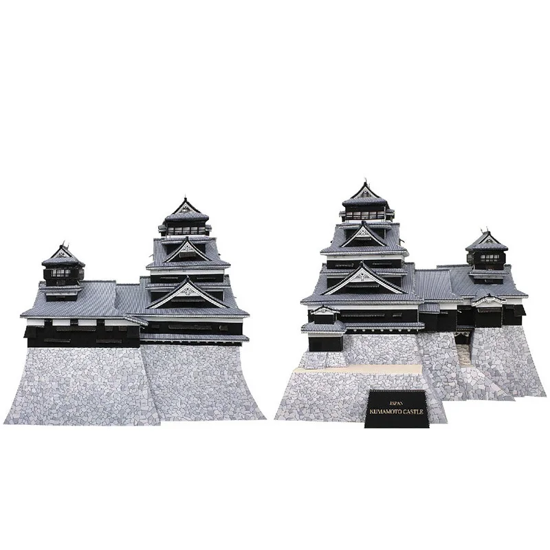 Japón Kumamoto Castillo Mini 3 - Art Craft Building reseña y precio