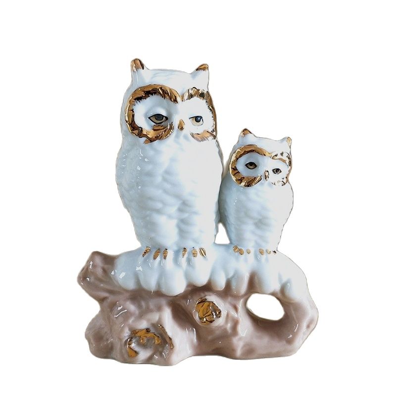 Figura de Búho Madre en Porcel - Art And Craft For Mother'S Day reseña y precio
