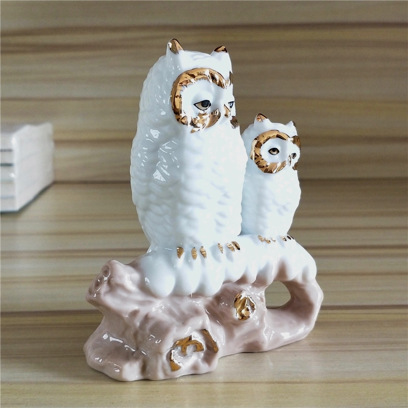 Figura de Búho Madre en Porcel - Art And Craft For Mother'S Day reseña y precio
