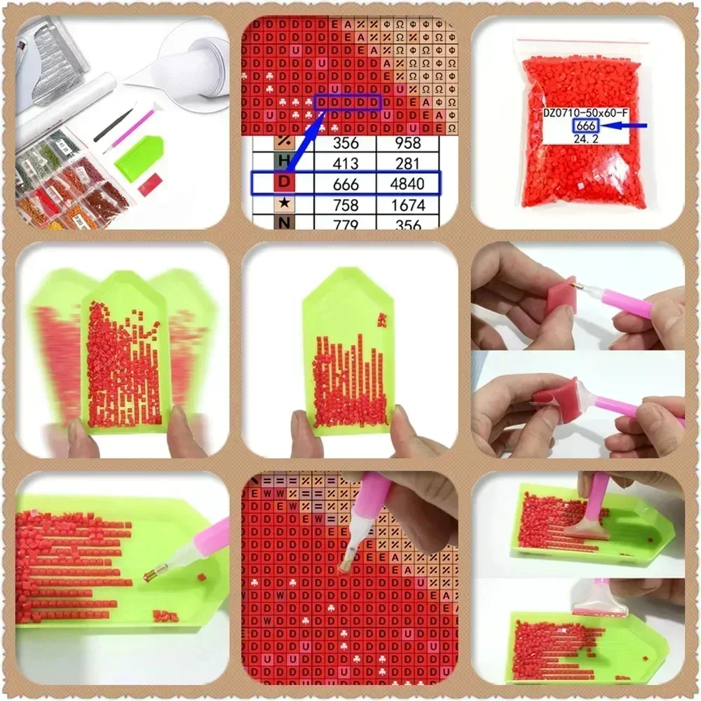 Kit de pintura de diamantes de - Art Craft Animals reseña y precio