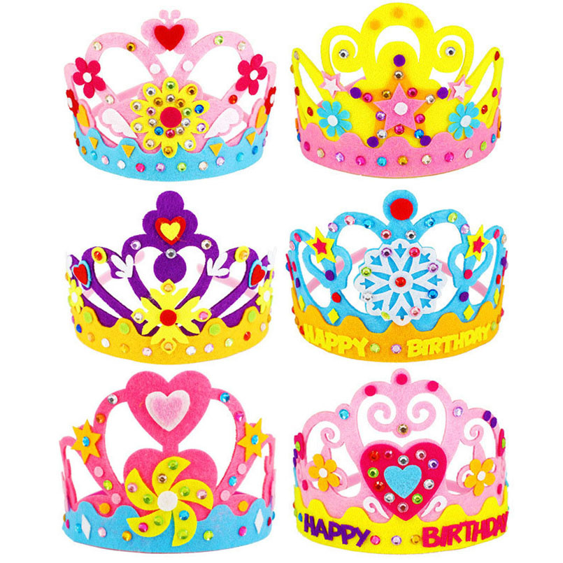 DIY manualidades juguete coron - Art Craft Rainbow reseña y precio