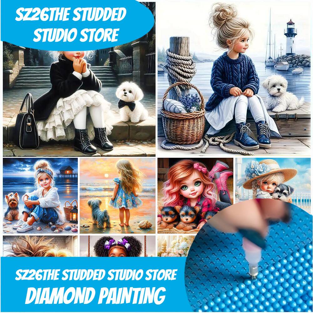 Sz26The-mosaico de diamantes a - Art Craft Animals reseña y precio