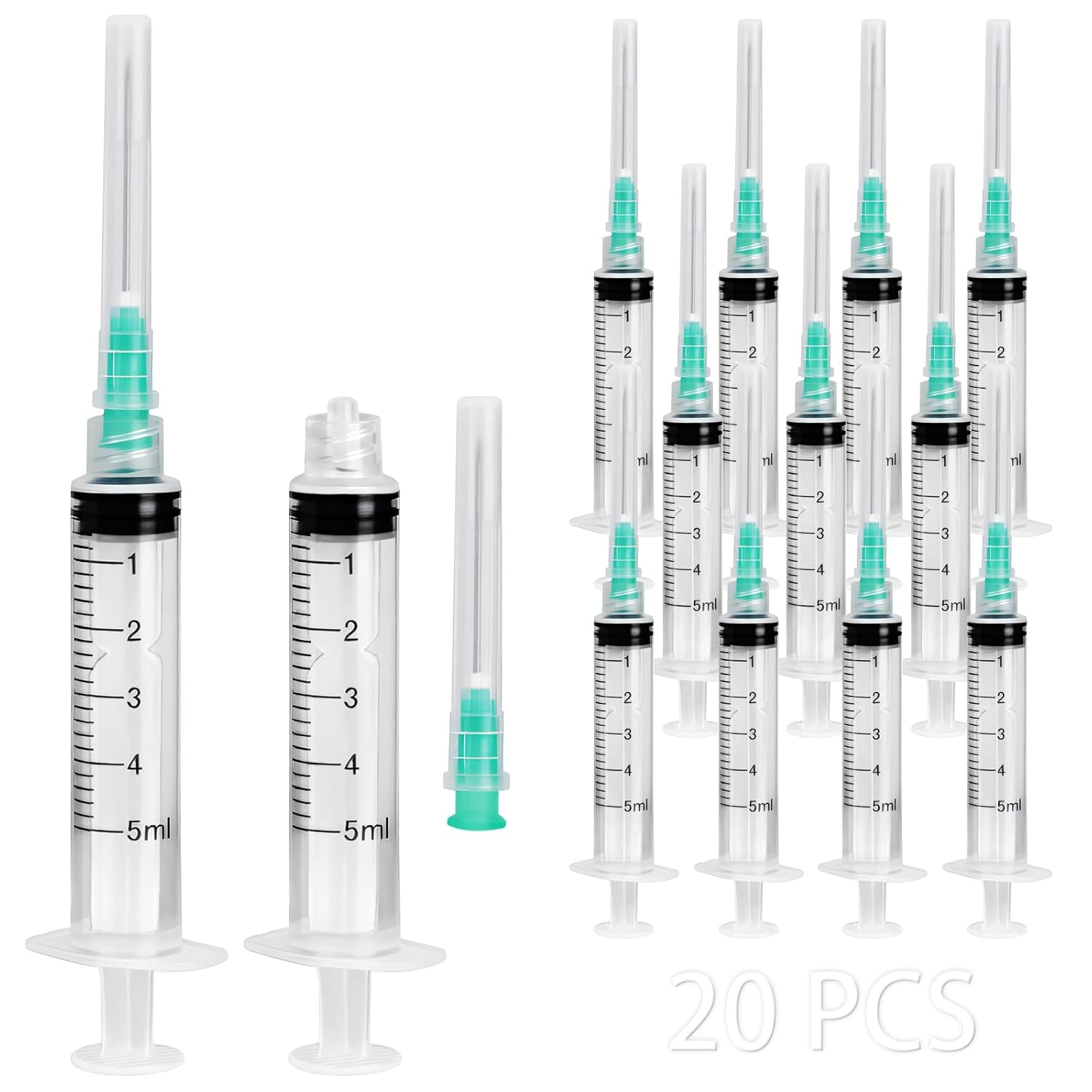Jeringa Luer Lock de 5 ml, ade - Art Craft Animals reseña y precio