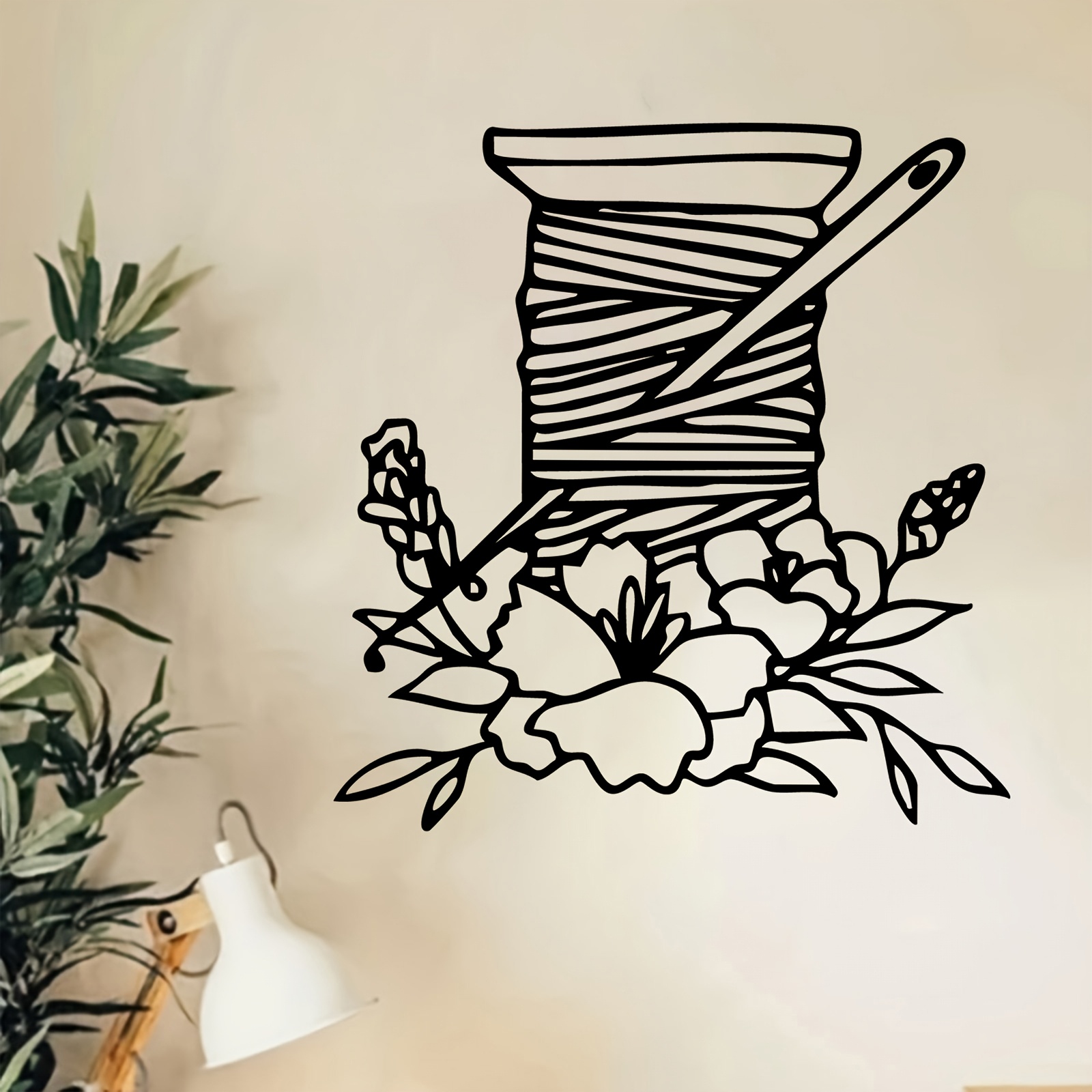 Escultura de metal floral con  - Art And Craft For Mother'S Day reseña y precio