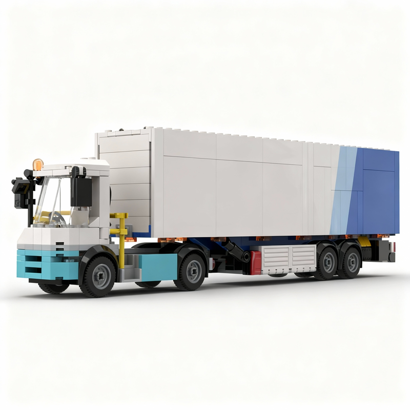 153 piezas MOC City Cargo Elec - Art Craft Gift Ideas reseña y precio