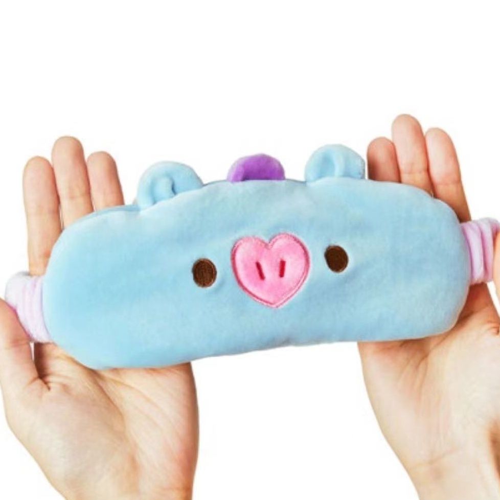 Antifaz de peluche BT21 con di - Art Craft Eyes reseña y precio