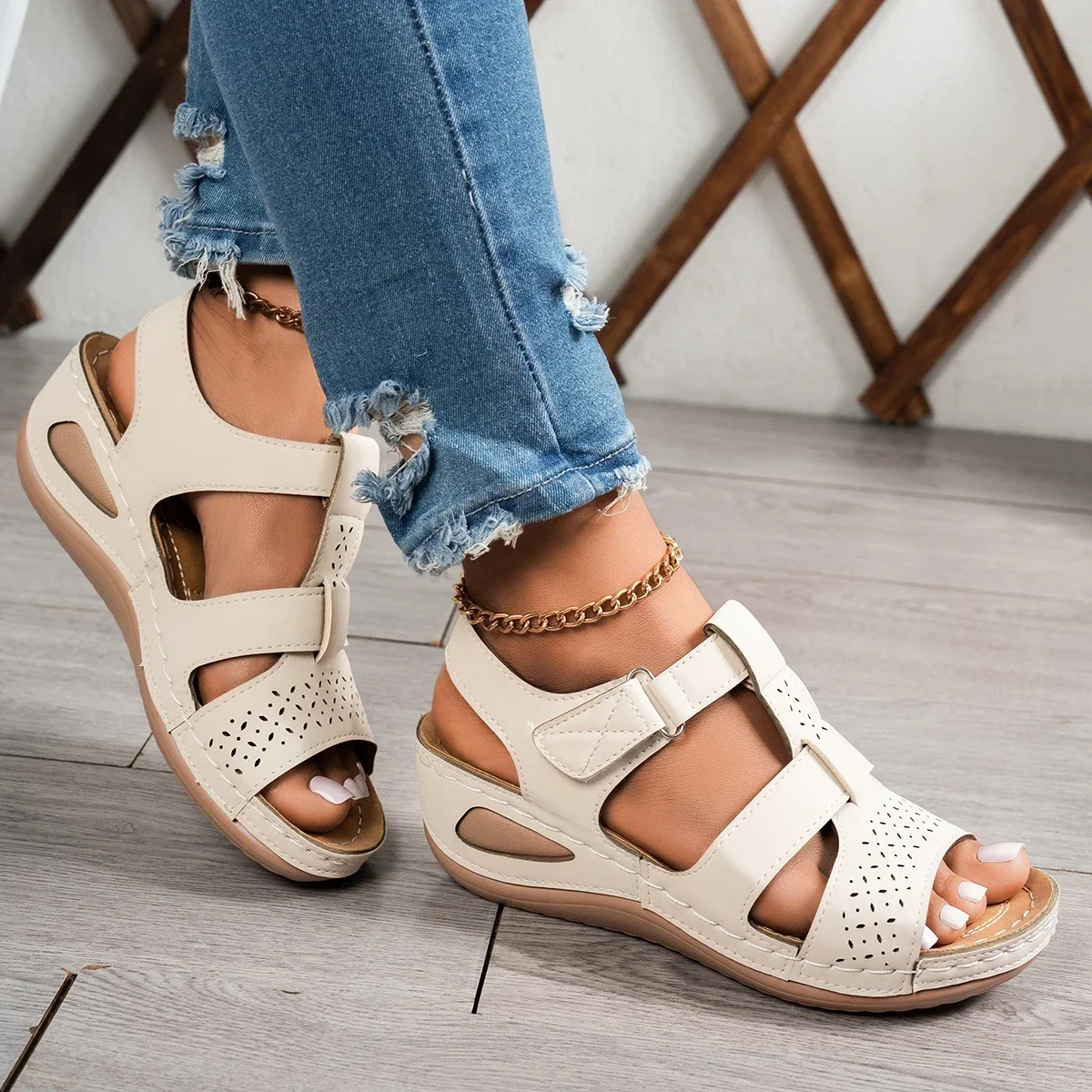 Sandalias de mujer de suela gr - Artwork Craft reseña y precio