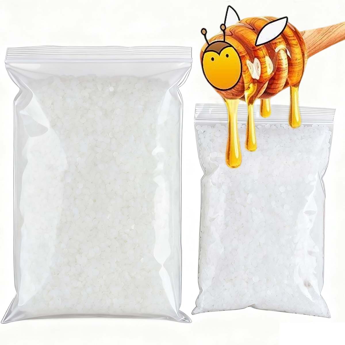Cera de abejas blanca de 200g- - Candle Making Wax reseña y precio