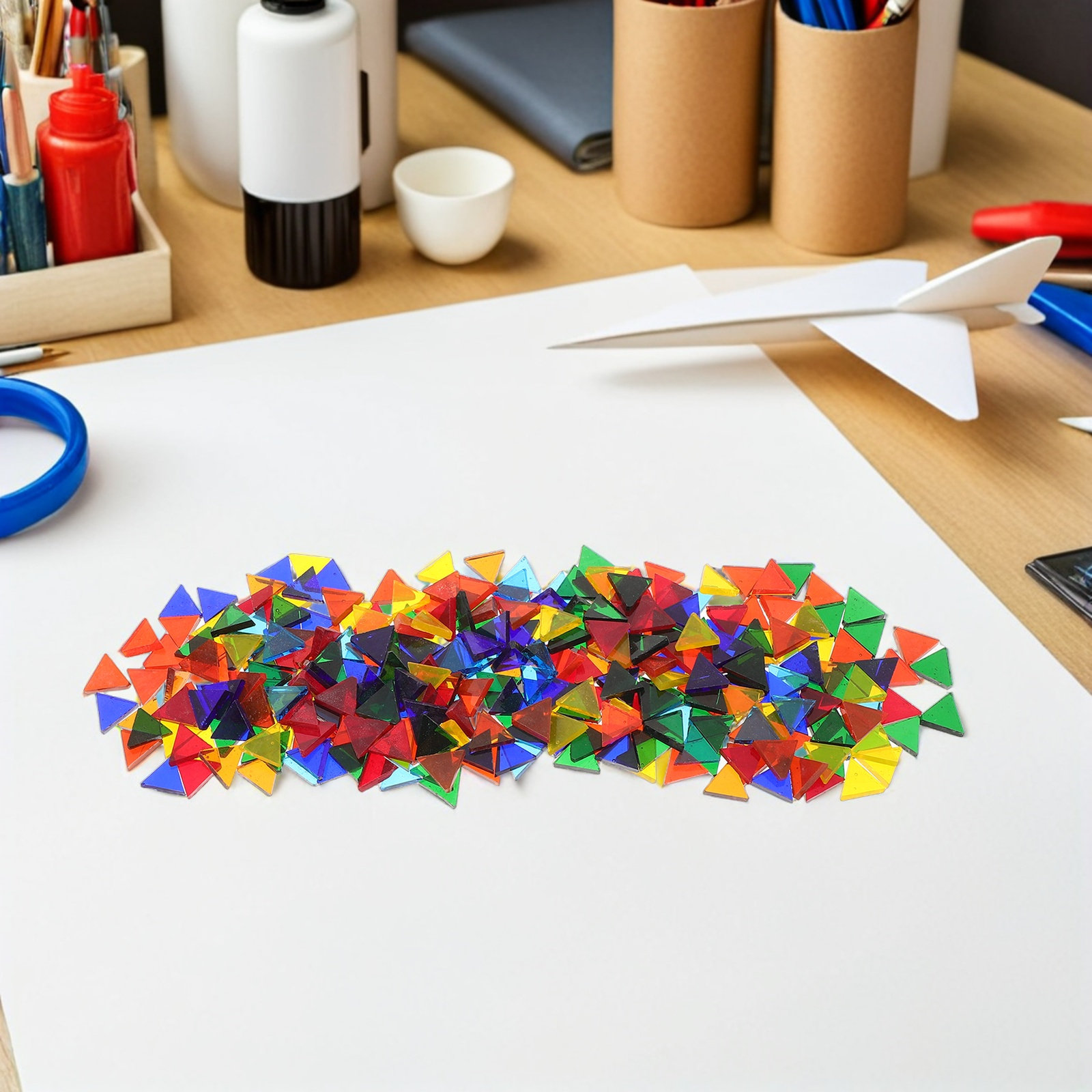 1 Bolsa de Mosaicos de Mica co - Art Craft Rainbow reseña y precio
