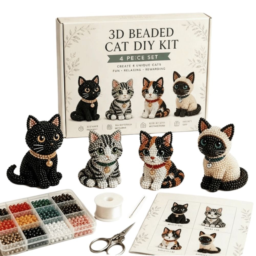Kit de Cuentas Pequeñas 3D par - Art Craft Animals reseña y precio