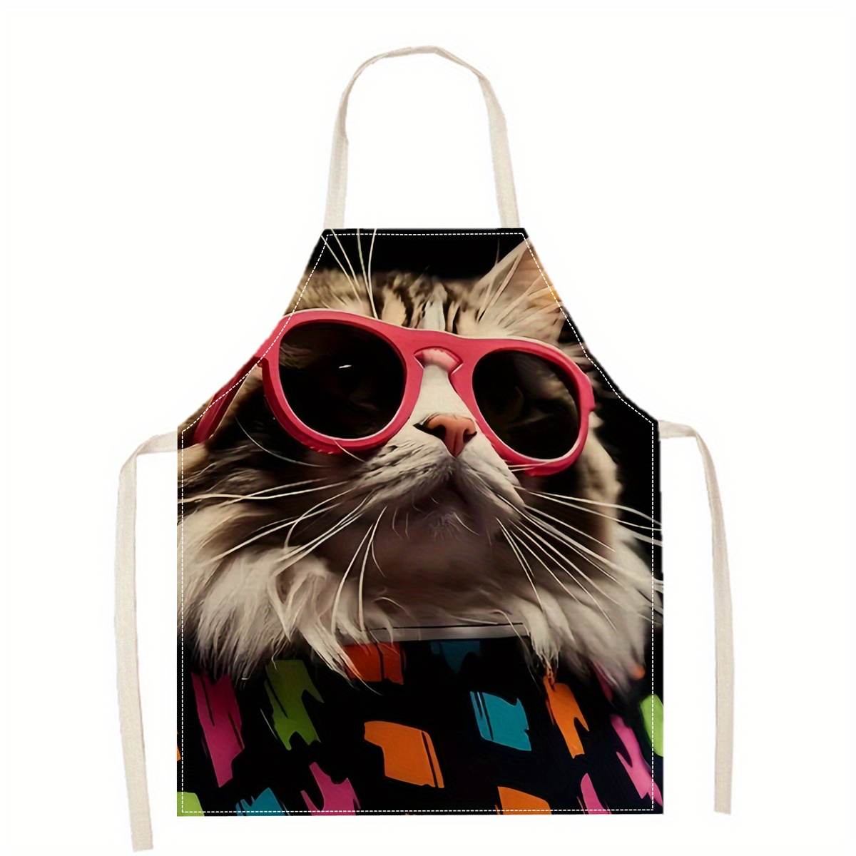 Delantal de Lino con Estampado - Art Craft Gift Ideas reseña y precio